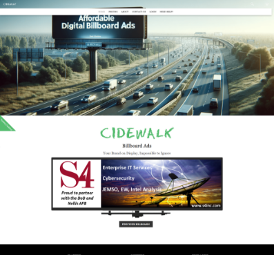 Screenshot of Cidewalk web app